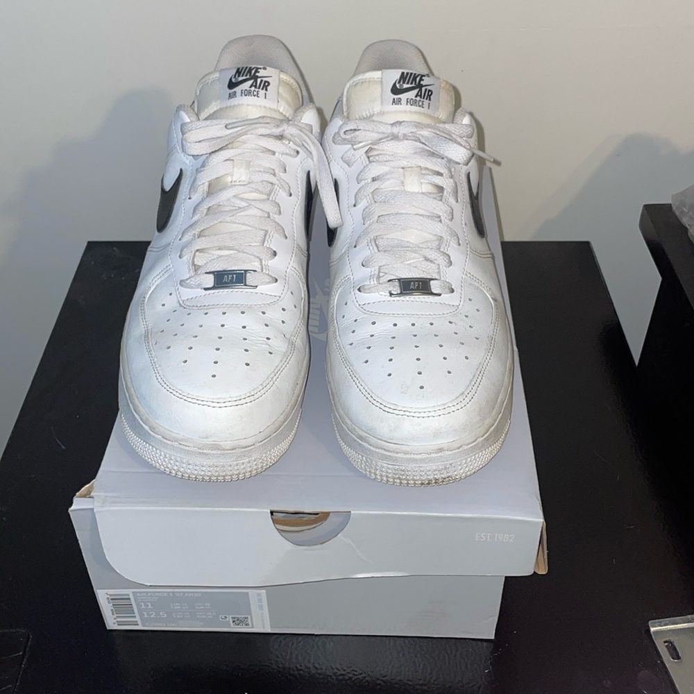 Air Force 1s- White and Black